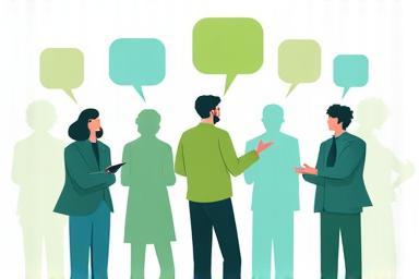 Image representing community interaction highlights, showing people collaborating.